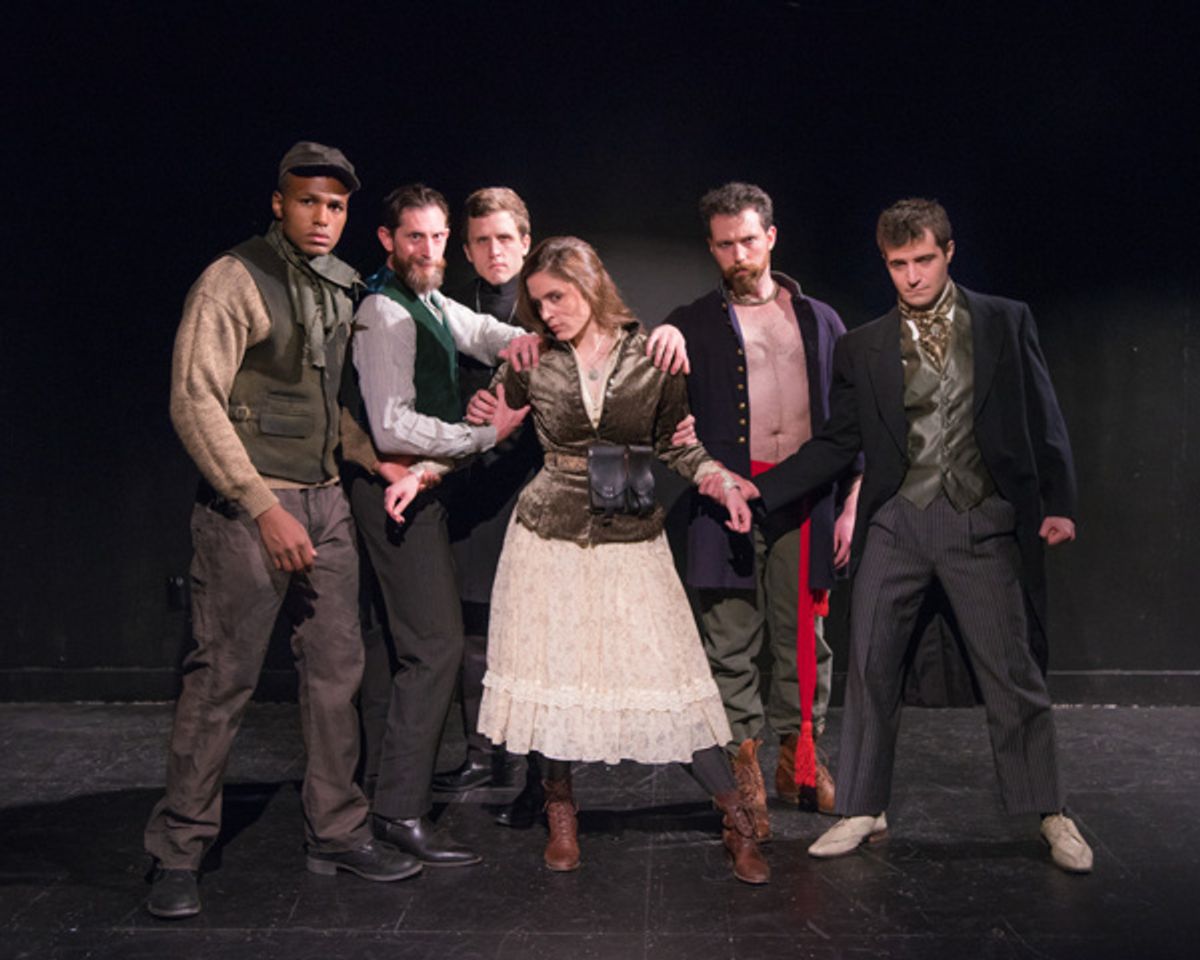 Photos: www.anthonycollins.nycFeaturing from left: Cairo George*, Adam Belvo, John Hardin, Sara Fellini, Wes Mason, Costa Nicholas at 