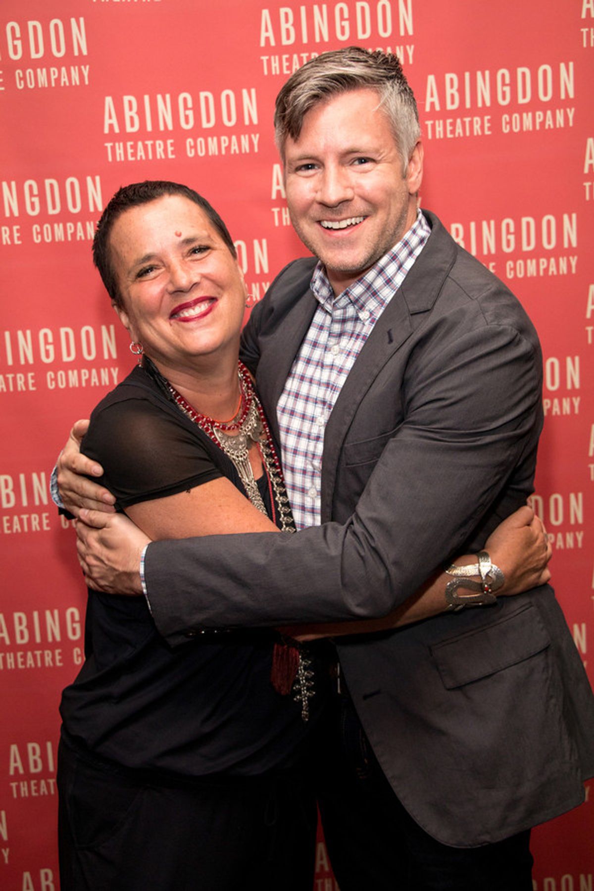 Eve Ensler and Artistic Director Tony Speciale at 