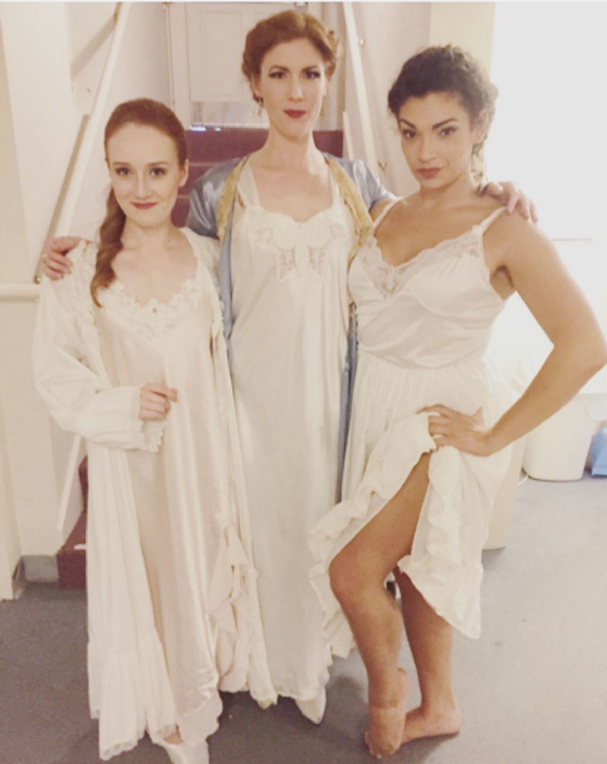 A LITTLE NIGHT MUSIC (Regional) @michellebethhh 'A Little 'Nightie' Music featuring Anne, Charlotte and Petra ðŸŽ¼ðŸ’"ðŸŽ¶ @officialbroadwayworld #SIP #thebarnstormers #aweekendinthecountry #alittlenightmusic' at 