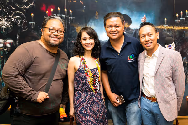 Momar Visaya, Ali Ewoldt, Don Tagala, Jhett Tolentino Photo