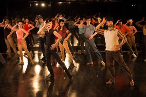 Mallory Cunningham as Kristine, Andee Buccheri as Val, Kayla Starr Bryan as Bebe, Jeremy Seiner as Al, Spencer Pond as Larry, Michelle Pruiett as Cassie, Bobbi Barricella as Diana, Jared Starkey as Mark, Ben Cooley as Don, Eric S. Robertson as Zach, Tino @ BroadwayWorld Mallory Cunningham as Kristine, Andee Buccheri as Val, Kayla Starr Bryan as Bebe, Jer Photo