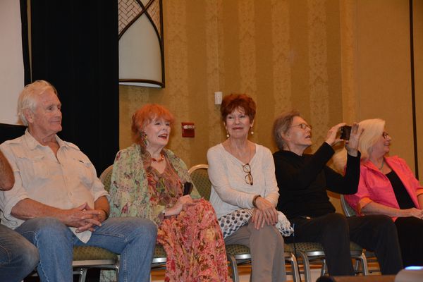Christopher Pennock, Marie Wallace, Donna Wandrey, Roger Davis and Sharon Smyth Photo