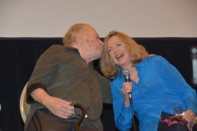 John Karlen and Lara Parker Photo