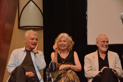David Selby, Kathryn Leigh Scott and Jerry Lacy Photo
