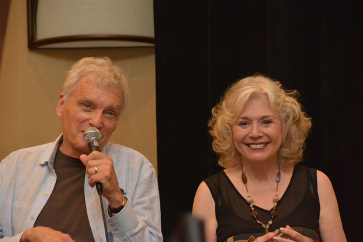 David Selby and Kathryn Leigh Scott at 