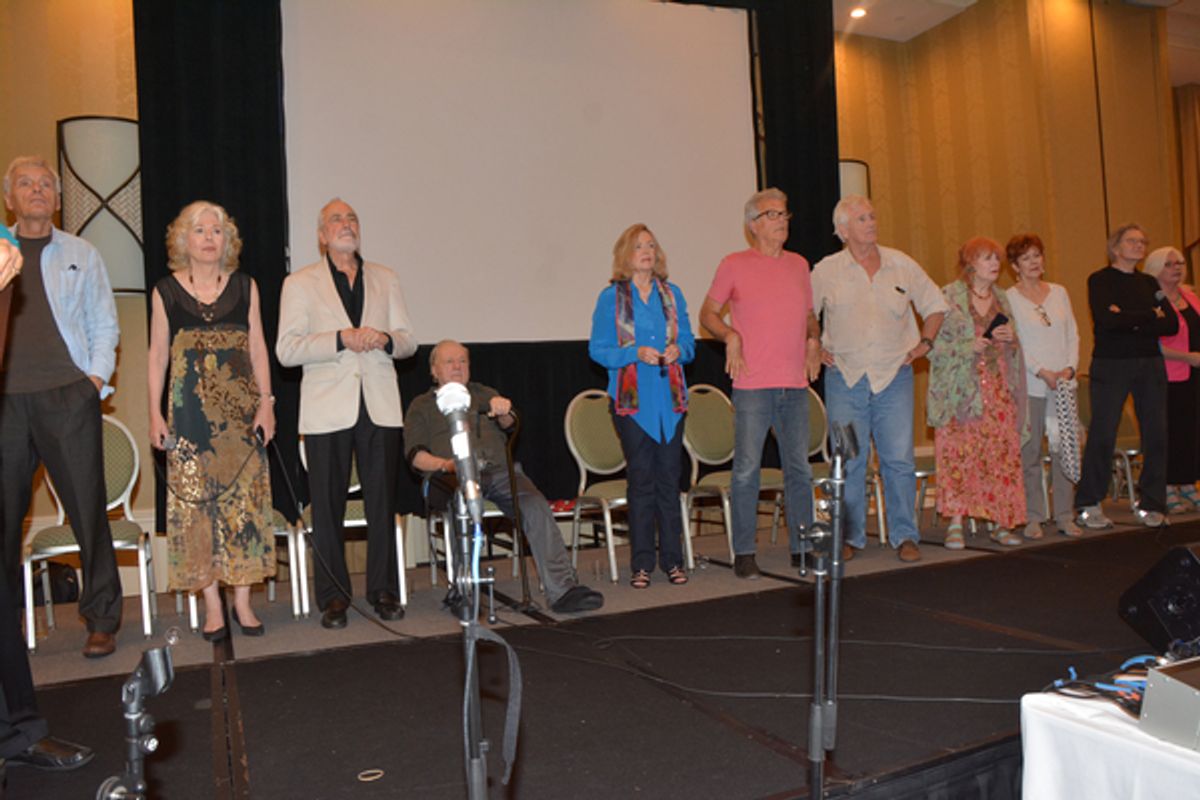 David Selby, Kathryn Leigh Scott, Jerry Lacy, John Karlen, Lara Parker, James Storm, Christopher Pennock, Marie Wallace, Donna Wandrey, Roger Davis and Sharon Smuth at 