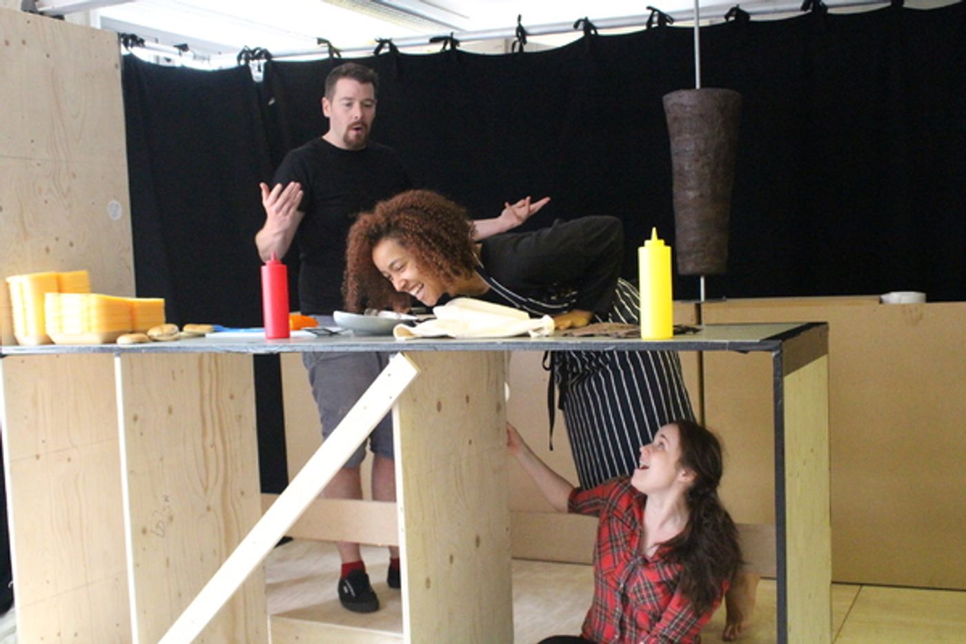 Photo Flash: In Rehearsal for SCREWED at Theatre503  Image