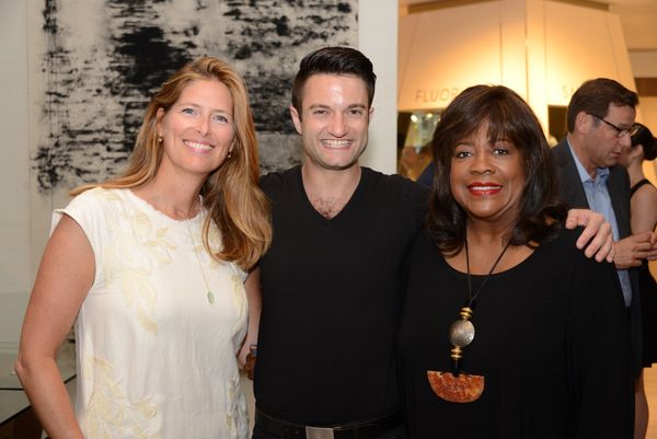 Molly Newell, Zach Heller and Chaz Ebert Photo