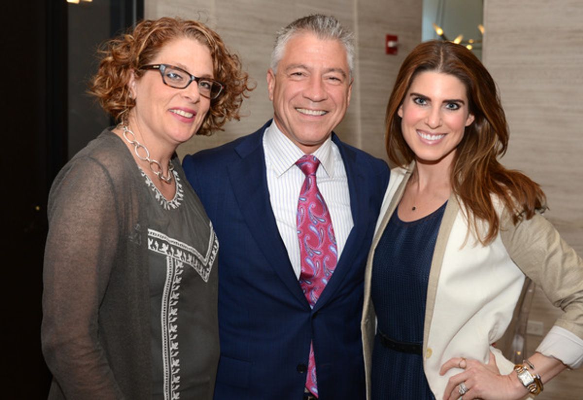 Pamela Von Lehmden, Ken Moll and Mary Claire Moll at 