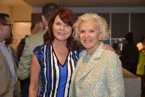 Susan Carlins and Justice Anne Burke @ BroadwayWorld Susan Carlins and Justice Anne Burke Photo