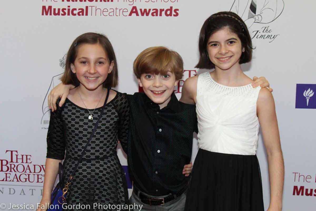 Maya Grace Fisqhbein, Zell Steele Morrow and Gabrielle Pizzolo at 