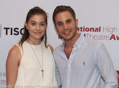 Laura Dreyfuss and Ben Platt Photo