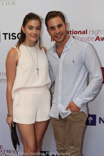 Laura Dreyfuss and Ben Platt Photo