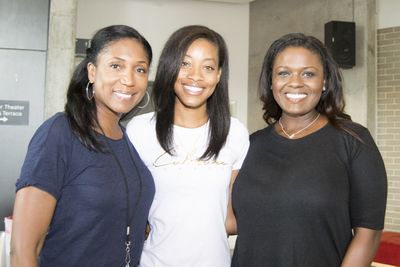 Nita Whitaker, Kiandra Richardson and Deborah Joy Winans Photo
