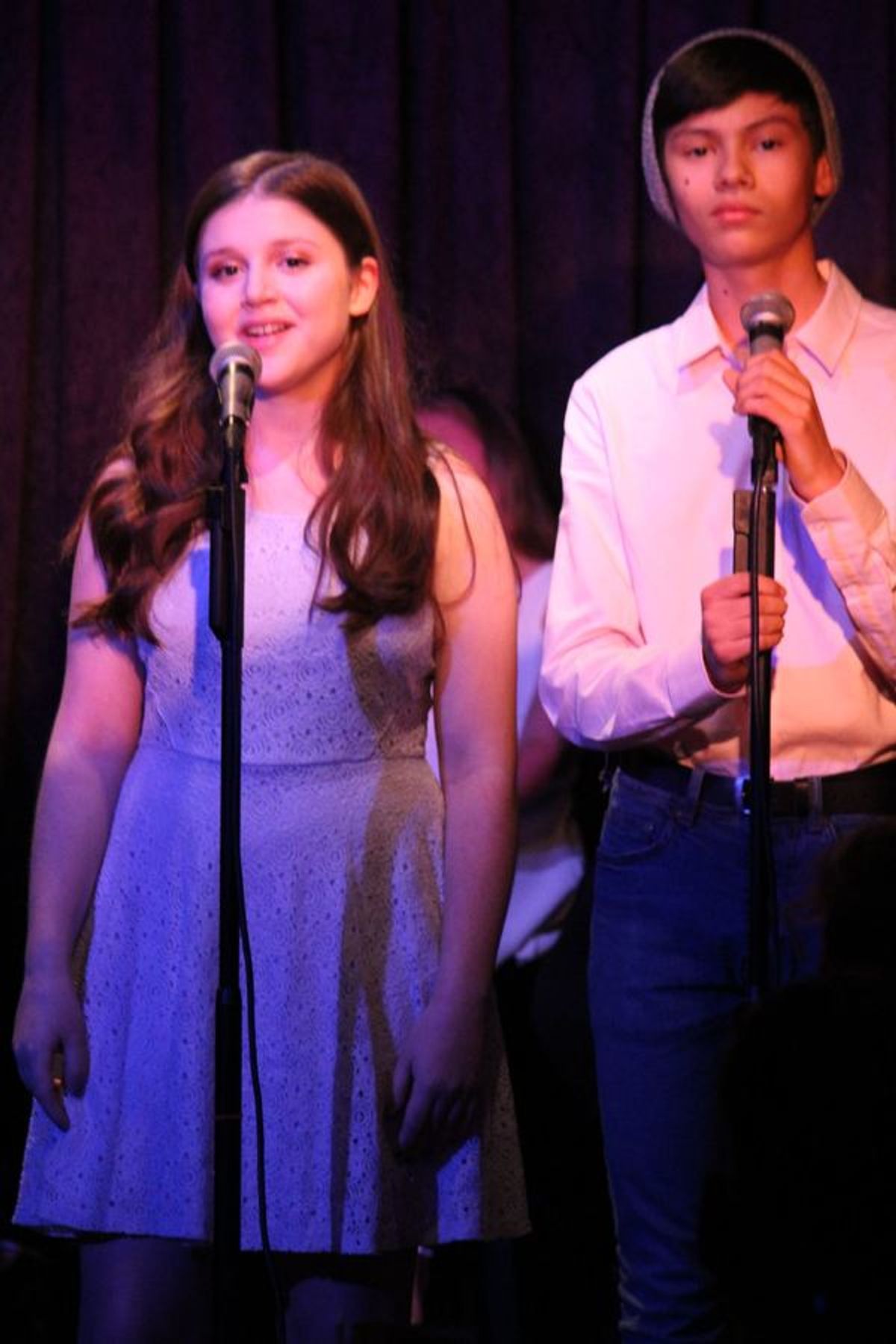 Samantha Cutler and Sam Poon at 