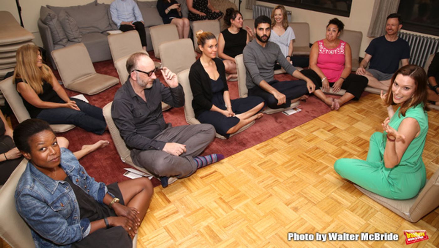Photo Coverage: SMALL MOUTH SOUNDS Company Gets Centered in Rehearsal!  Image
