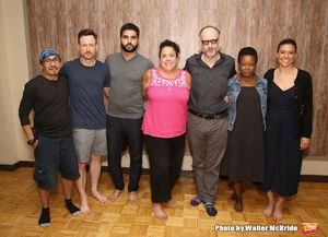 Jojo Gonzalez, Brad Herberlee, Babak Tafti, Marcia DeBonis, Max Baker, Quincy Tyler Bernstine and Zoe Winters @ BroadwayWorld Jojo Gonzalez, Brad Herberlee, Babak Tafti, Marcia DeBonis, Max Baker, Quincy Tyler B Photo