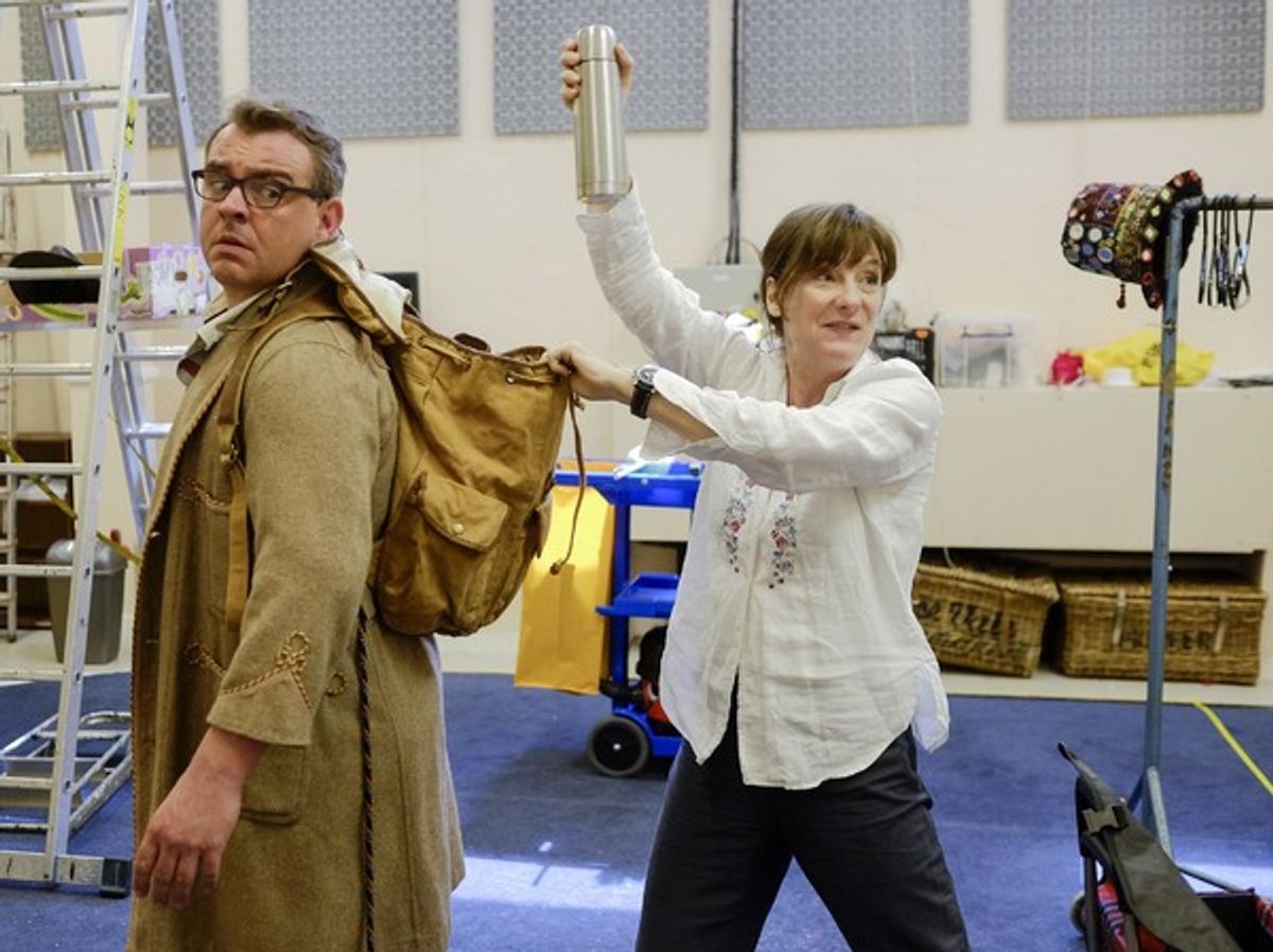 Dan Hemley and Cate Hamer at 