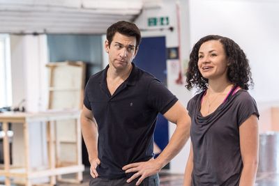 Andy Karl and Carlyss Peer Photo