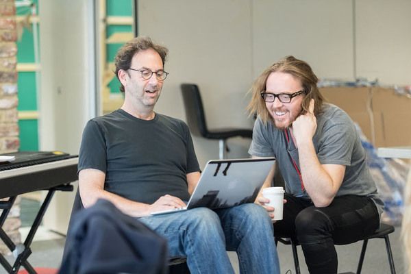 Danny Rubin and Tim Minchin Photo