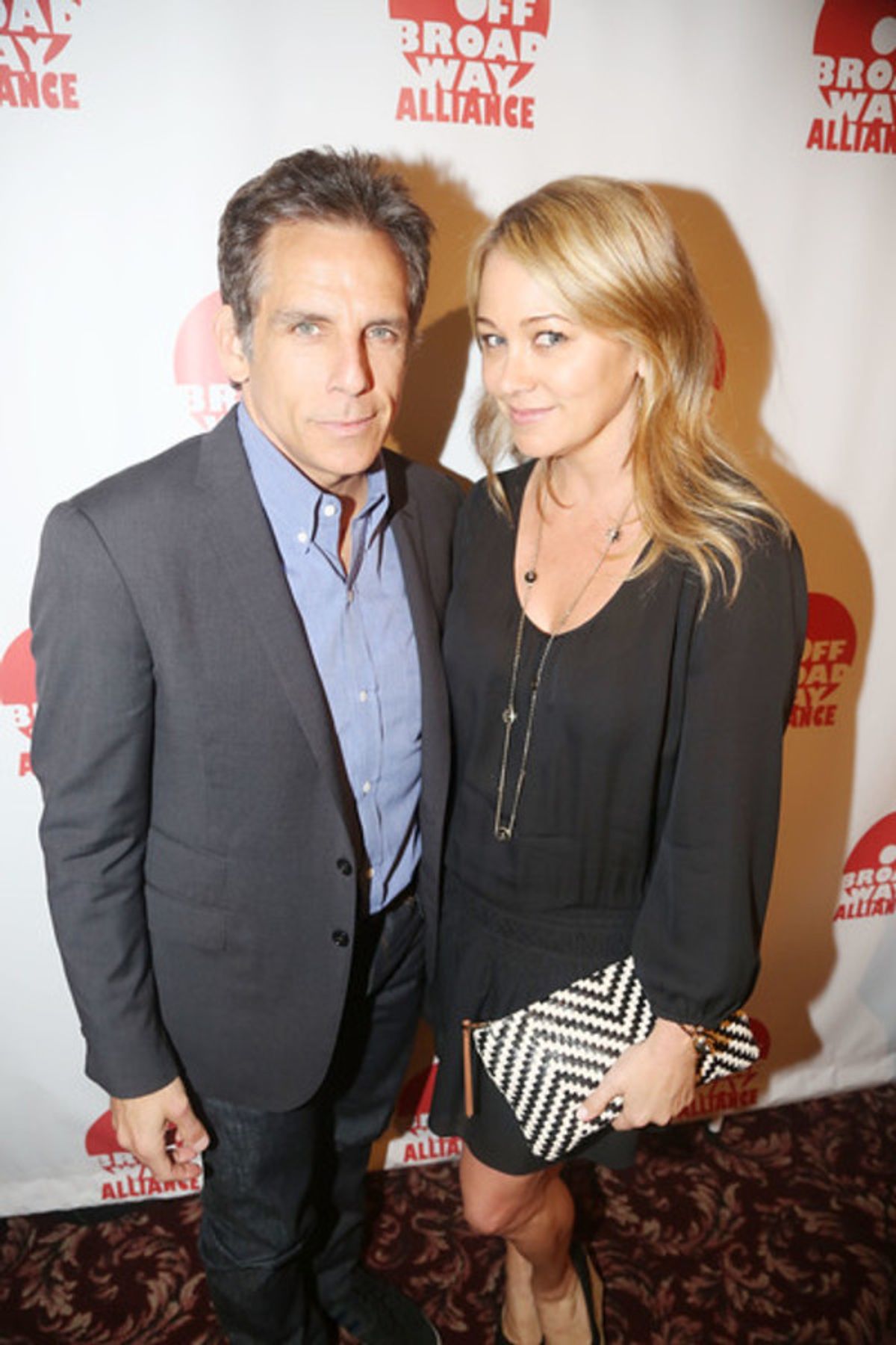 BEN STILLER, CHRISTINE TAYLOR at 