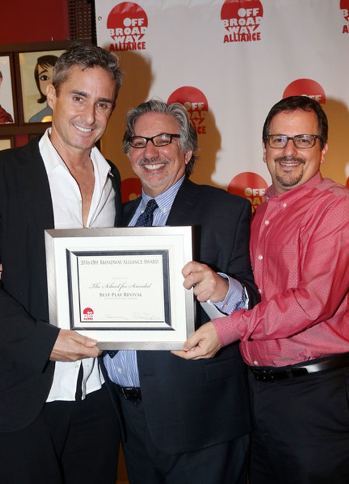 Director MARK VIETOR, OBA President PETER BREGER, JESSE BERGER at 