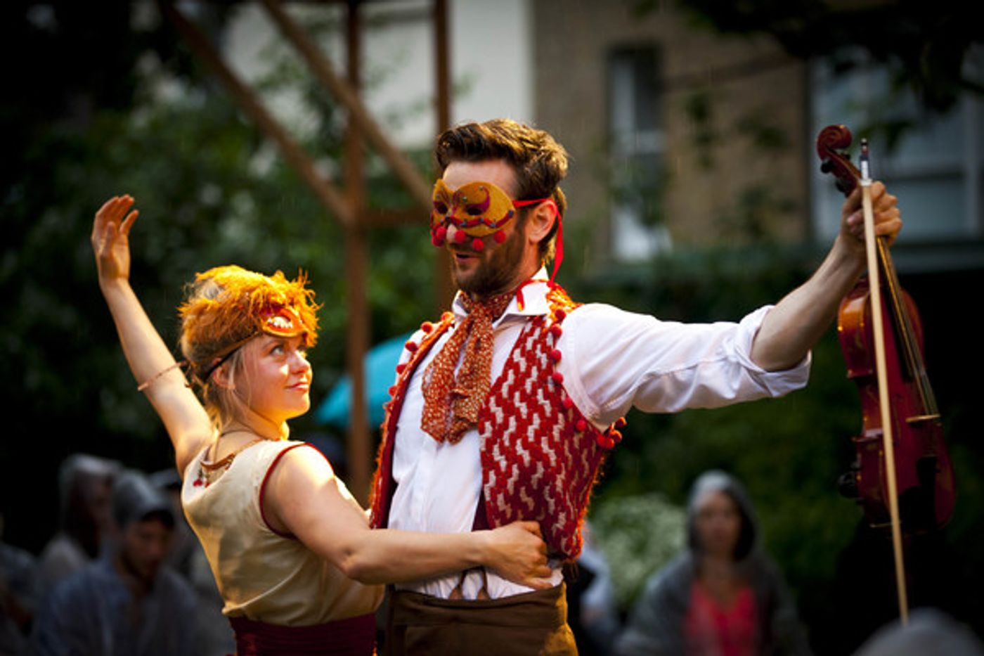 Photo Flash: First Look at Iris Theatre's Promenade Production of MUCH ADO ABOUT NOTHING  Image