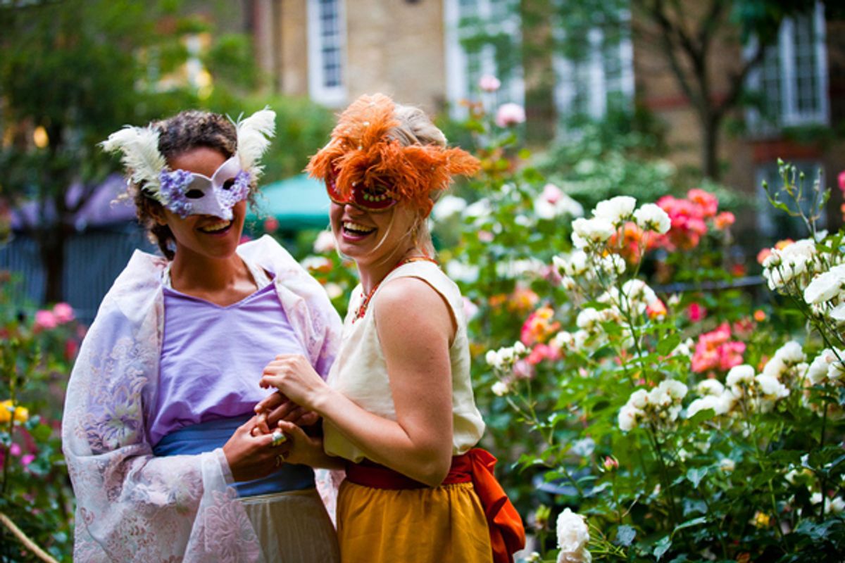 Emma McDonald and Anne-Marie Piazza at 