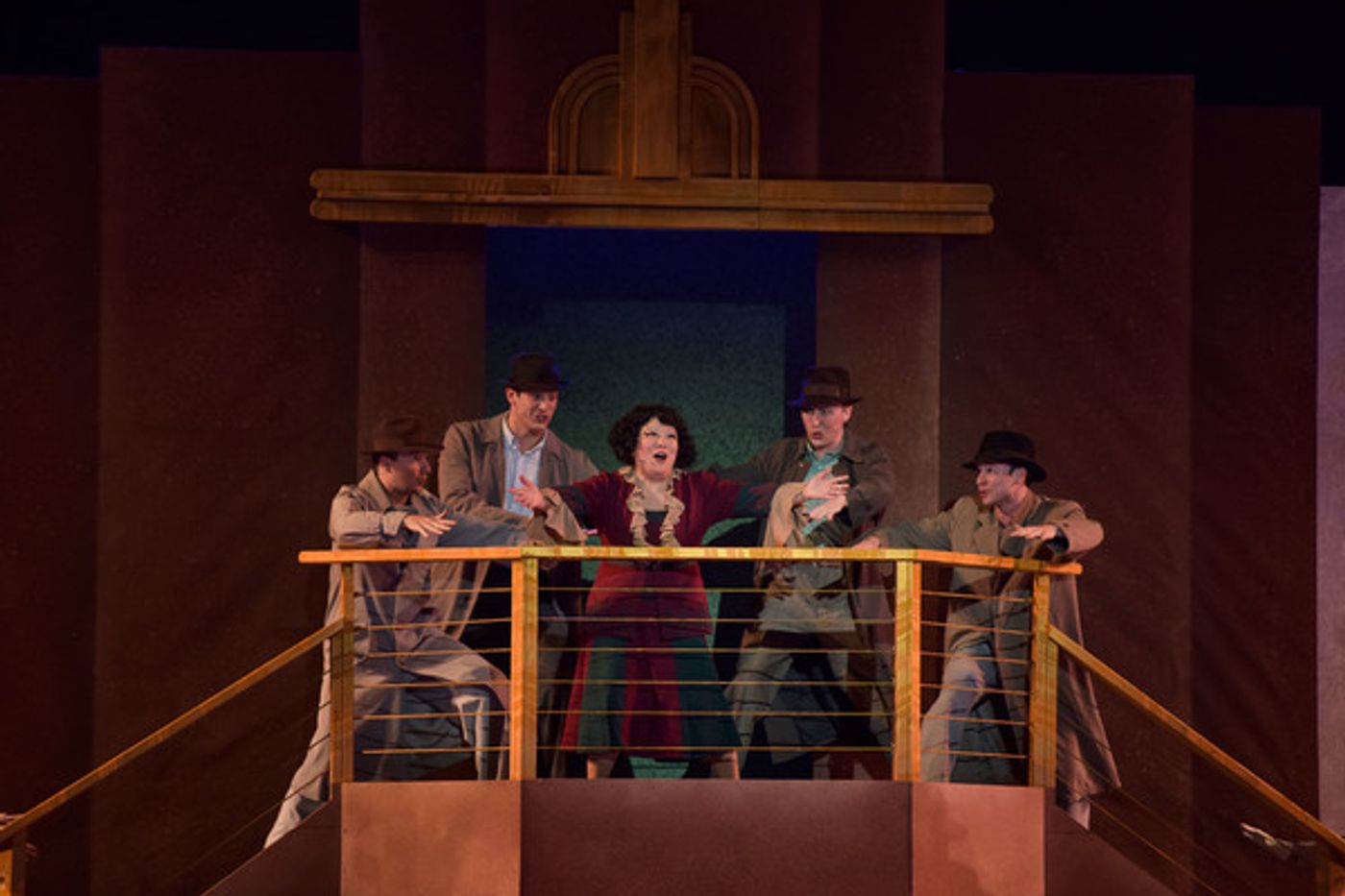 Photo Flash: First Look at Shuler Hensley, Emily Skinner, Jay Armstrong Johnson and More in 42ND STREET at The Muny  Image