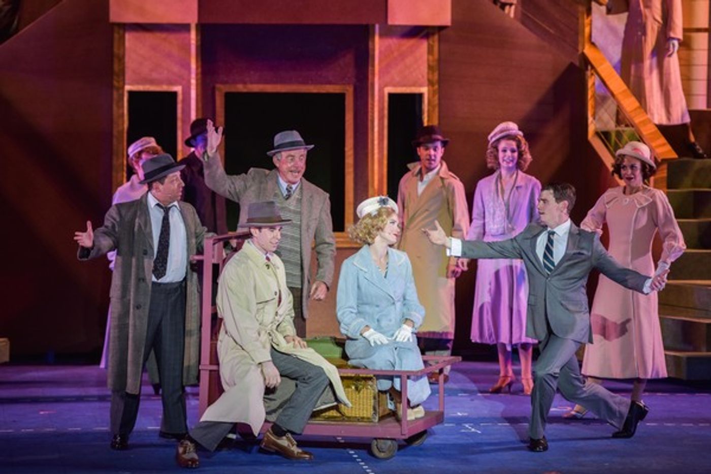 Photo Flash: First Look at Shuler Hensley, Emily Skinner, Jay Armstrong Johnson and More in 42ND STREET at The Muny  Image