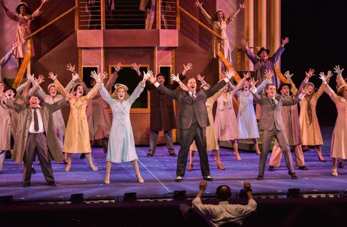 Photo Flash: First Look at Shuler Hensley, Emily Skinner, Jay Armstrong Johnson and More in 42ND STREET at The Muny  Image