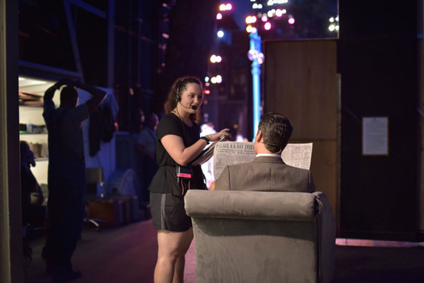 Photo Flash: Go Backstage with 42ND STREET at The Muny!  Image