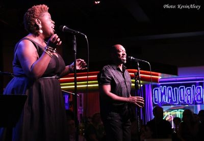 Capathia Jenkins and Alton Fitzgerald White Photo