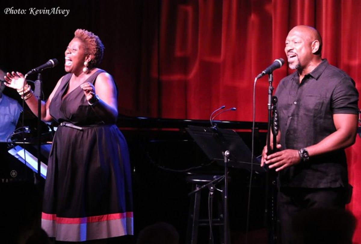 Capathia Jenkins and Alton Fitzgerald White at 