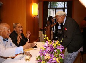 David Dinkins, Novella Nelson and Melvin Van Peebles @ BroadwayWorld David Dinkins, Novella Nelson and Melvin Van Peebles Photo