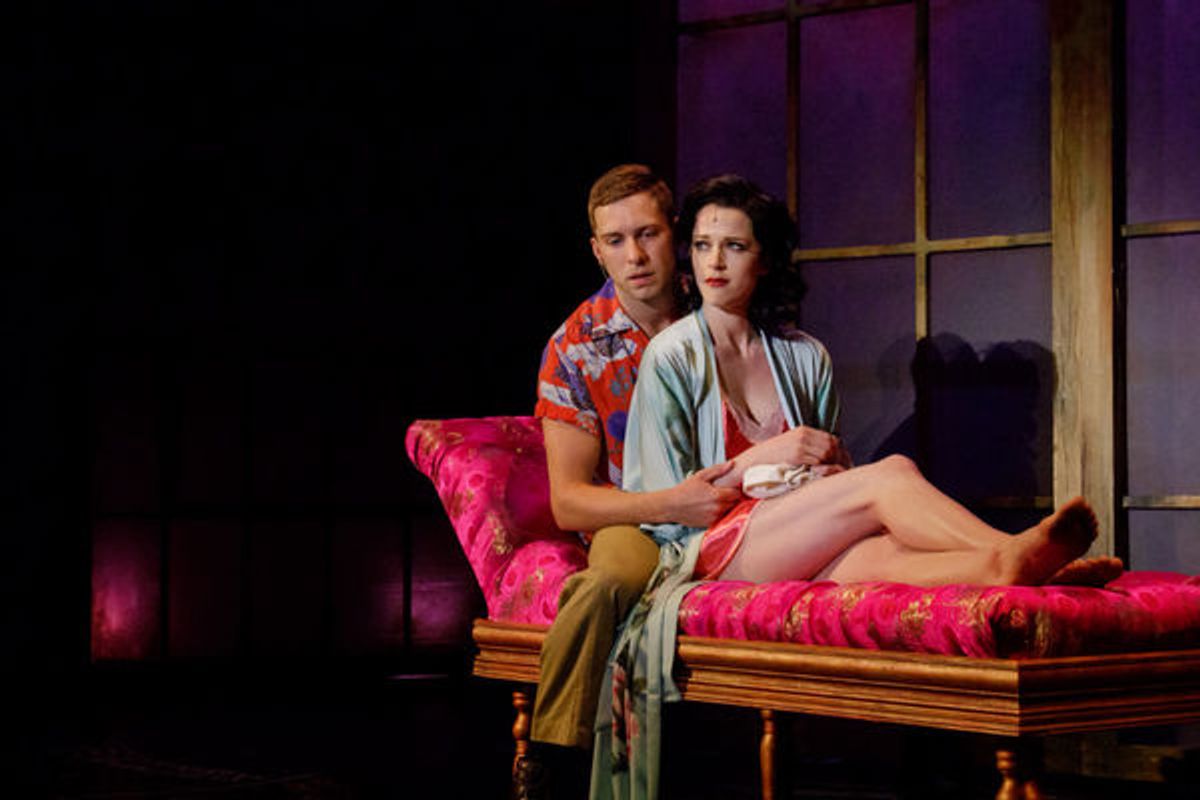 Corey Mach and Paige Faure at 