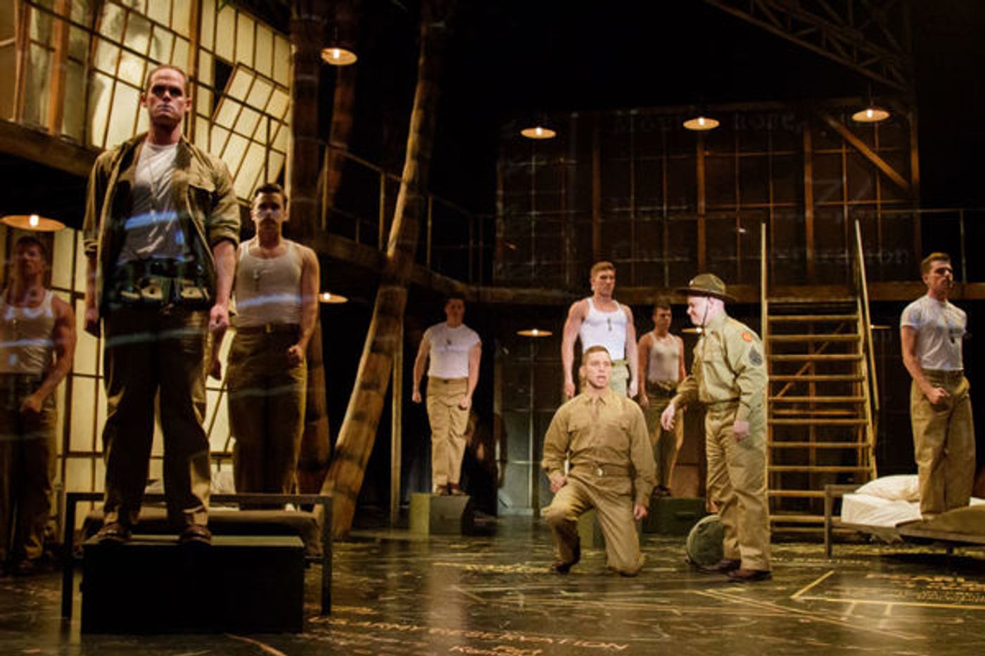 Photo Flash: First Look at Corey Mach, Paige Faure and More in Tim Rice's FROM HERE TO ETERNITY at Finger Lakes  Image
