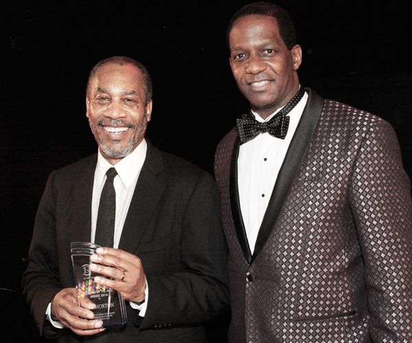 Joe Morton, Van Dirk Fisher Photo