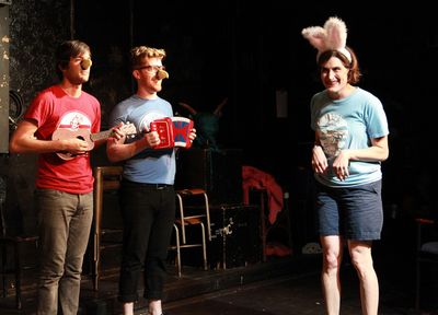 Nick Hart, Rawson Vint and Laura McKenzie Photo