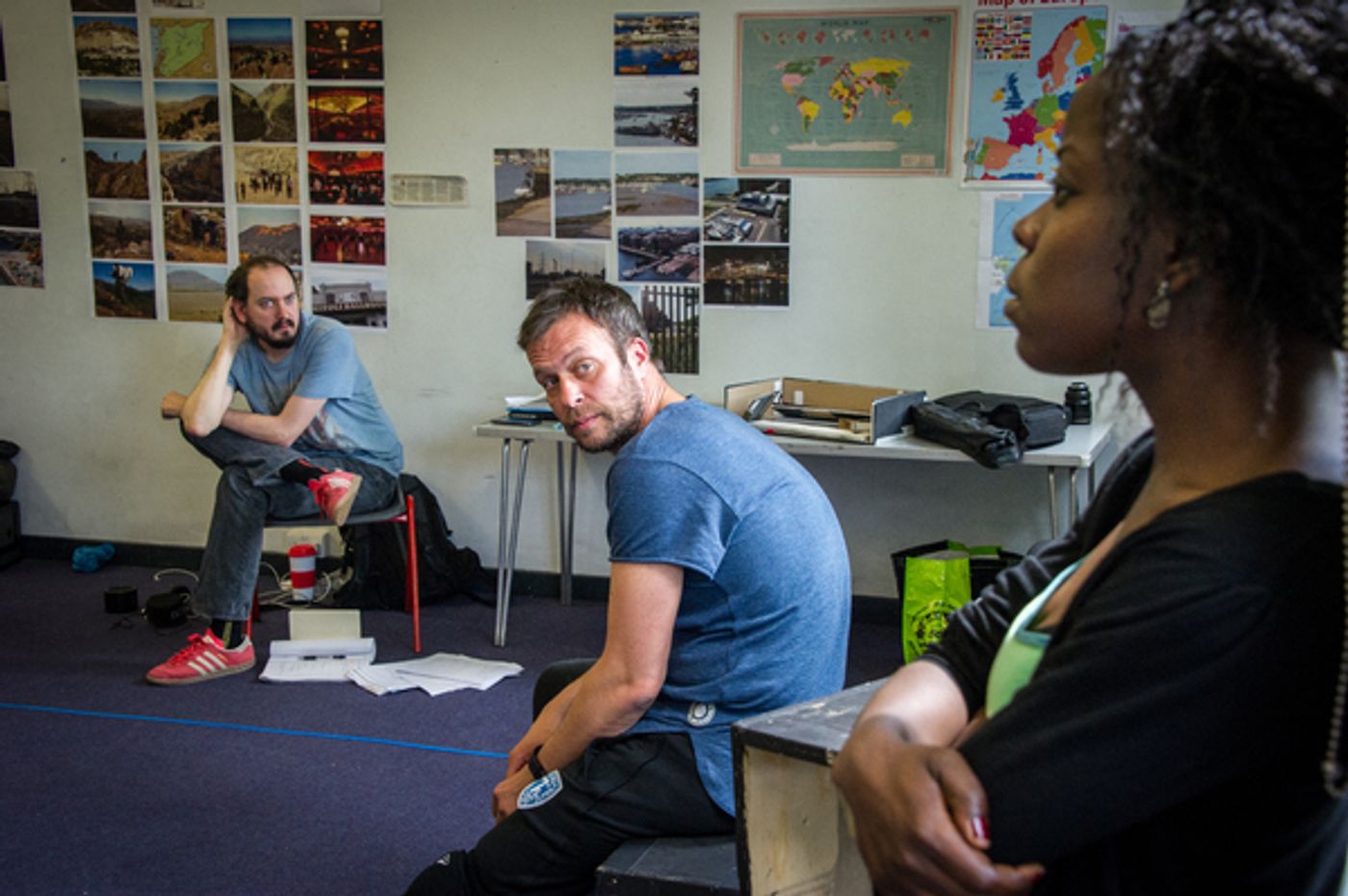 Photo Flash: In Rehearsal for Tess Berry-Hart's CARGO at the Arcola Theatre  Image