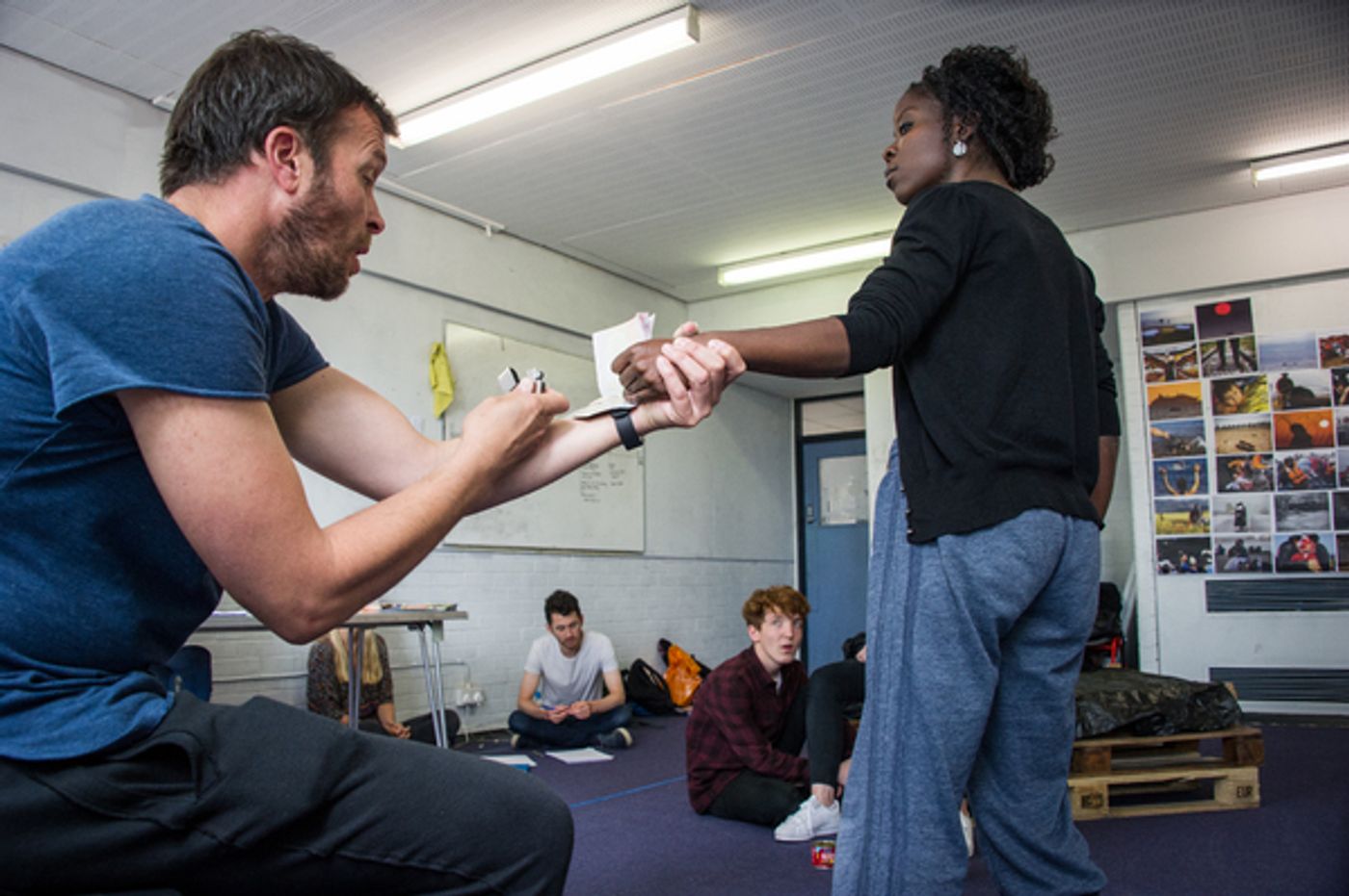 Photo Flash: In Rehearsal for Tess Berry-Hart's CARGO at the Arcola Theatre  Image