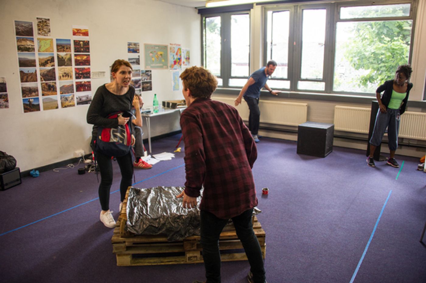 Photo Flash: In Rehearsal for Tess Berry-Hart's CARGO at the Arcola Theatre  Image