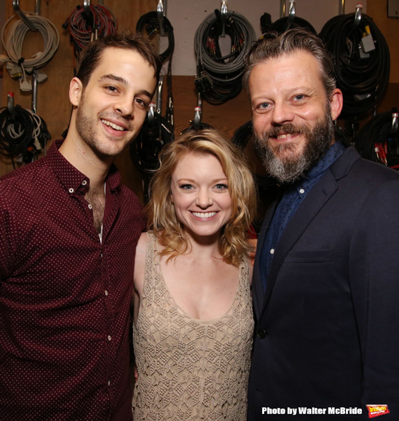 Photo Coverage: In the Recording Studio with the Cast of PARAMOUR! Image