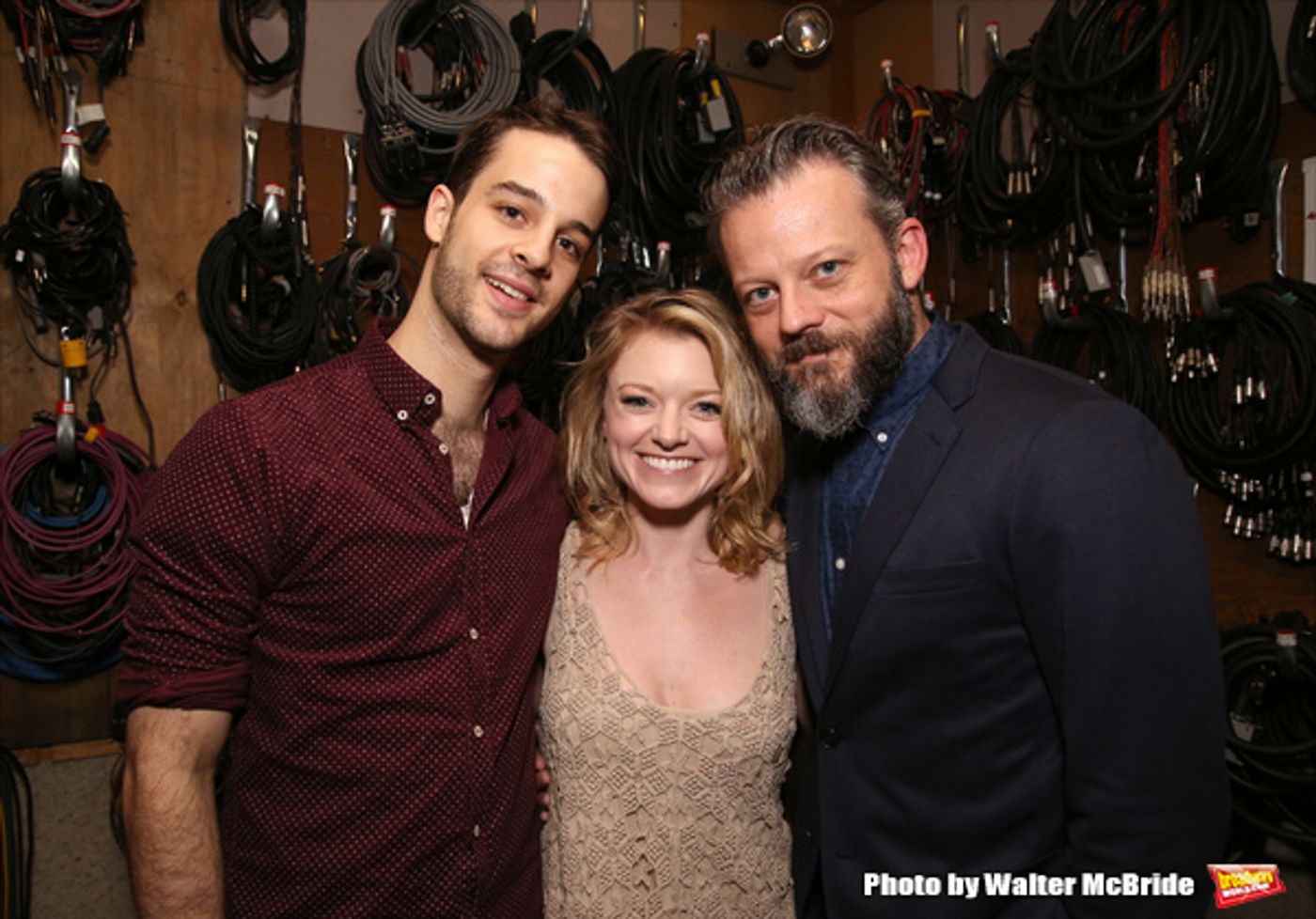 Photo Coverage: In the Recording Studio with the Cast of PARAMOUR! Image