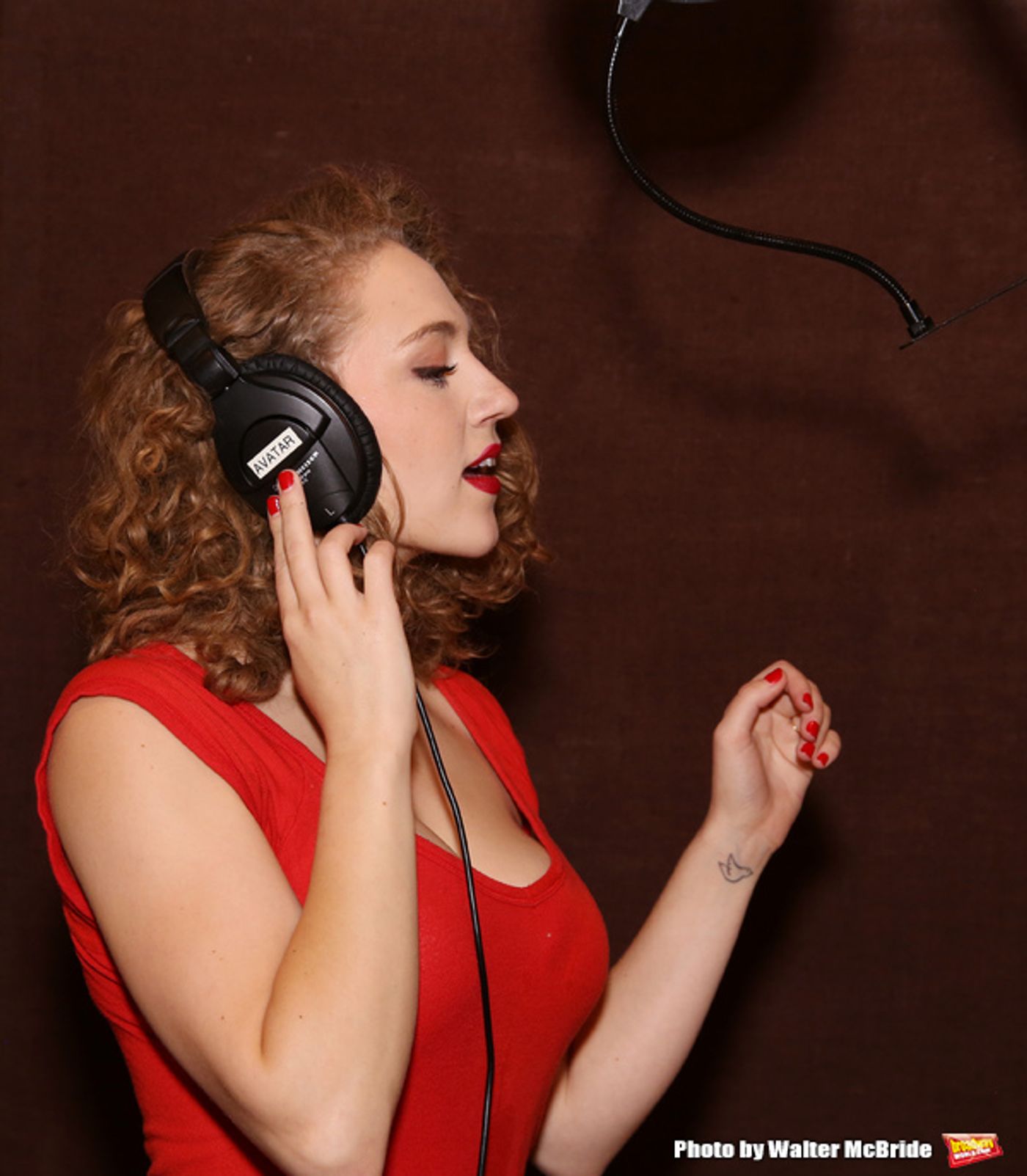 Photo Coverage: In the Recording Studio with the Cast of PARAMOUR! Image