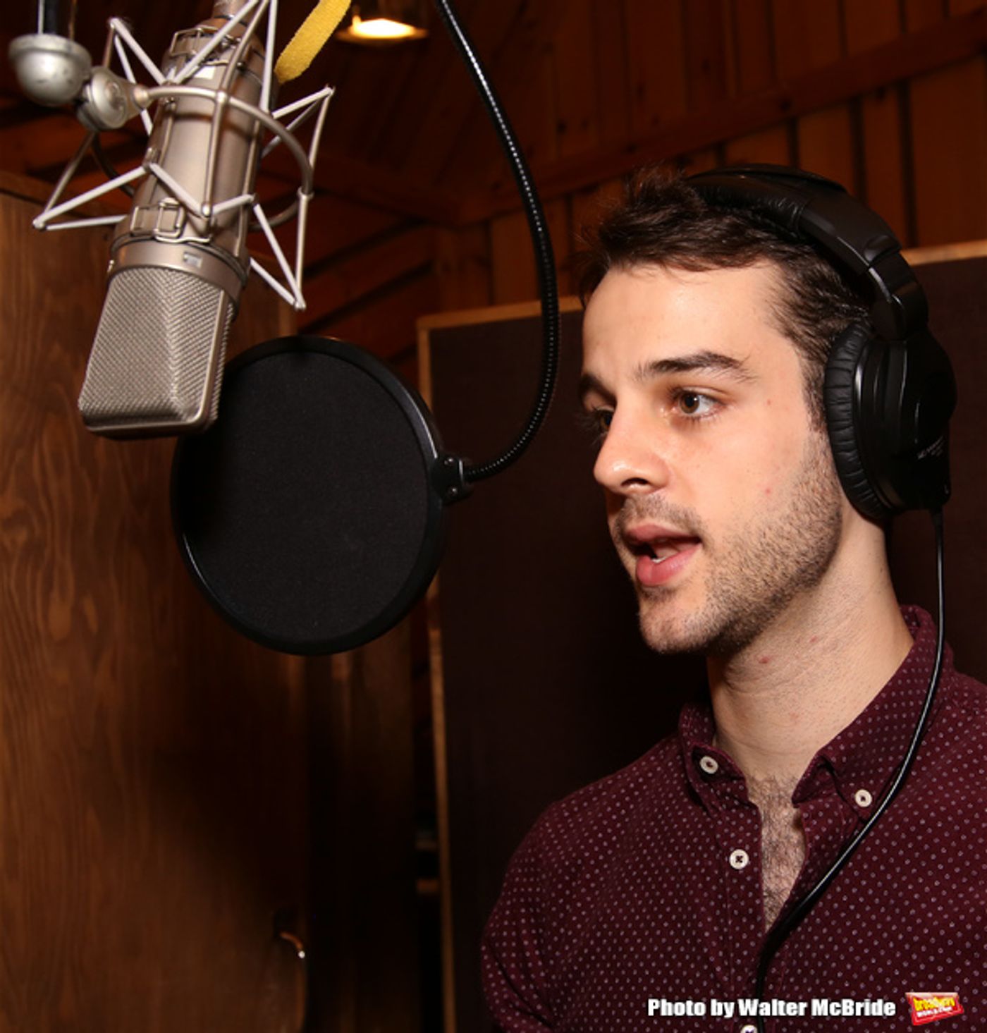 Photo Coverage: In the Recording Studio with the Cast of PARAMOUR! Image