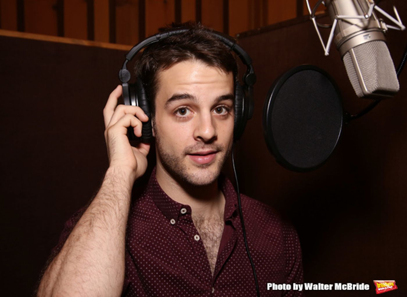 Photo Coverage: In the Recording Studio with the Cast of PARAMOUR! Image