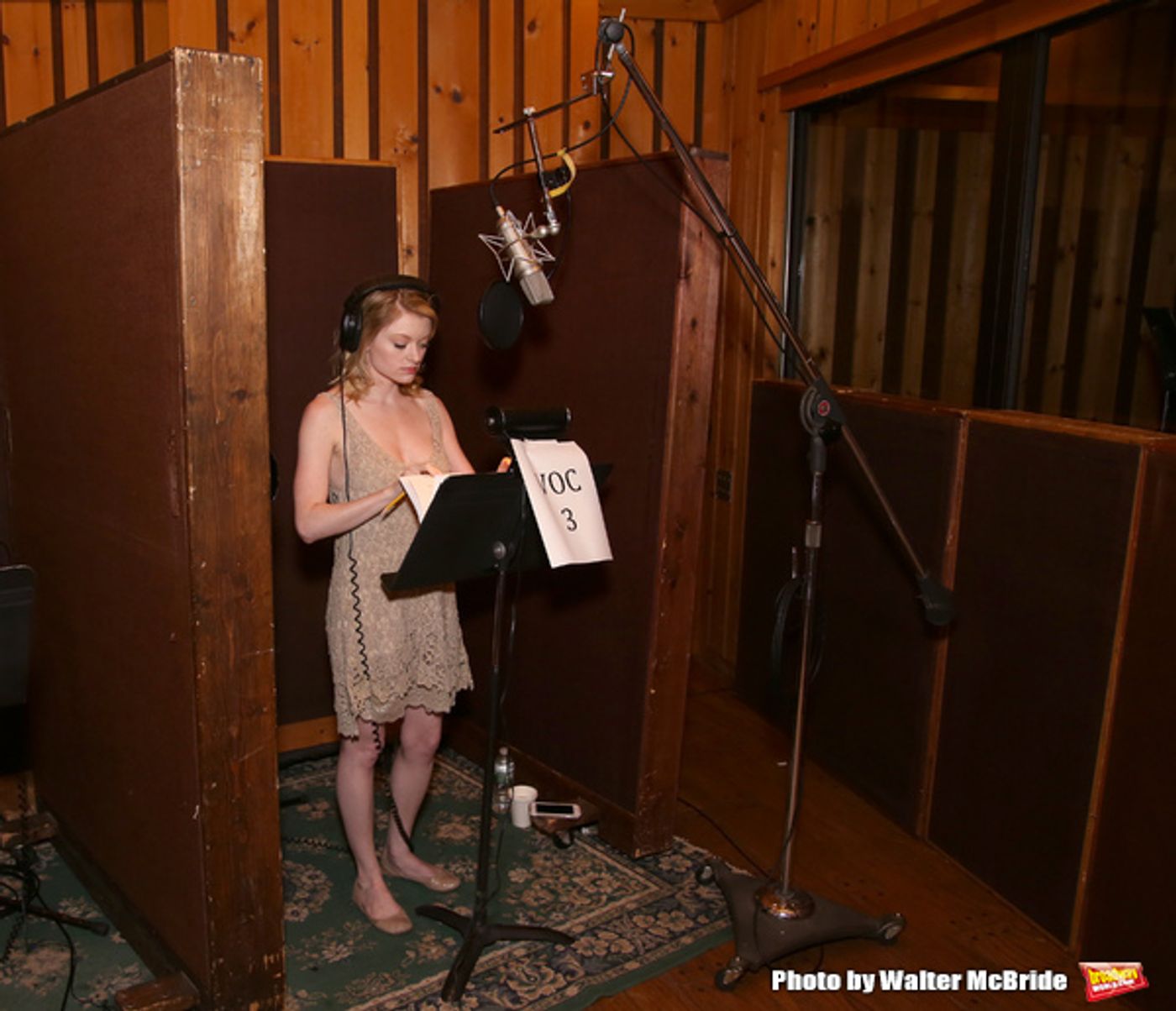 Photo Coverage: In the Recording Studio with the Cast of PARAMOUR! Image