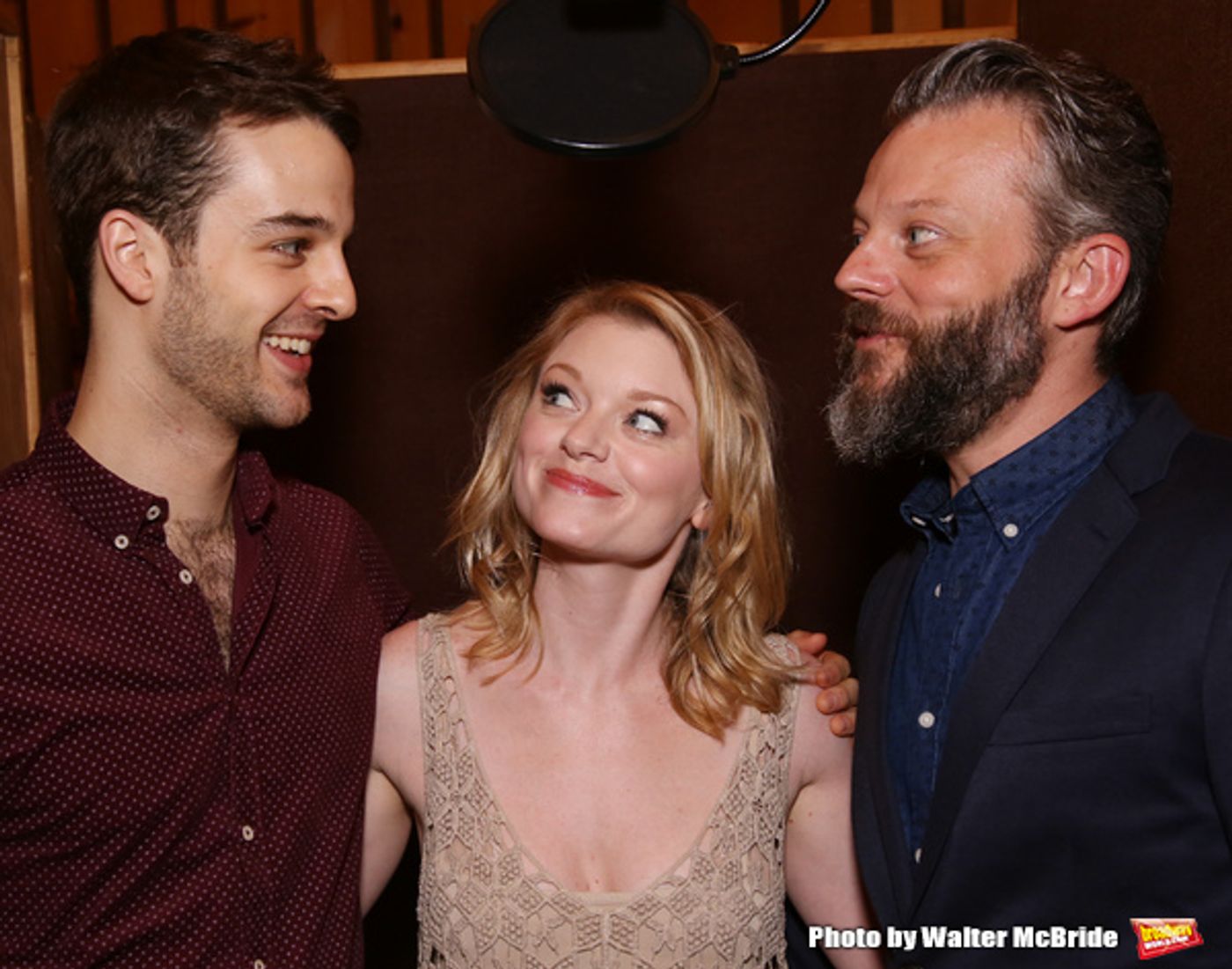 Photo Coverage: In the Recording Studio with the Cast of PARAMOUR! Image