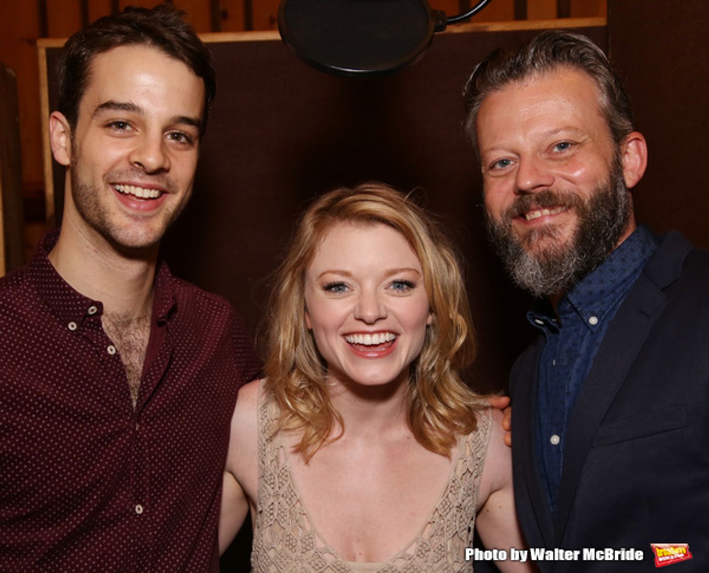 Photo Coverage: In the Recording Studio with the Cast of PARAMOUR! Image